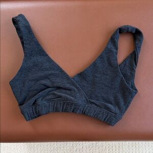 Beyond Yoga Dark Gray Sports Bra